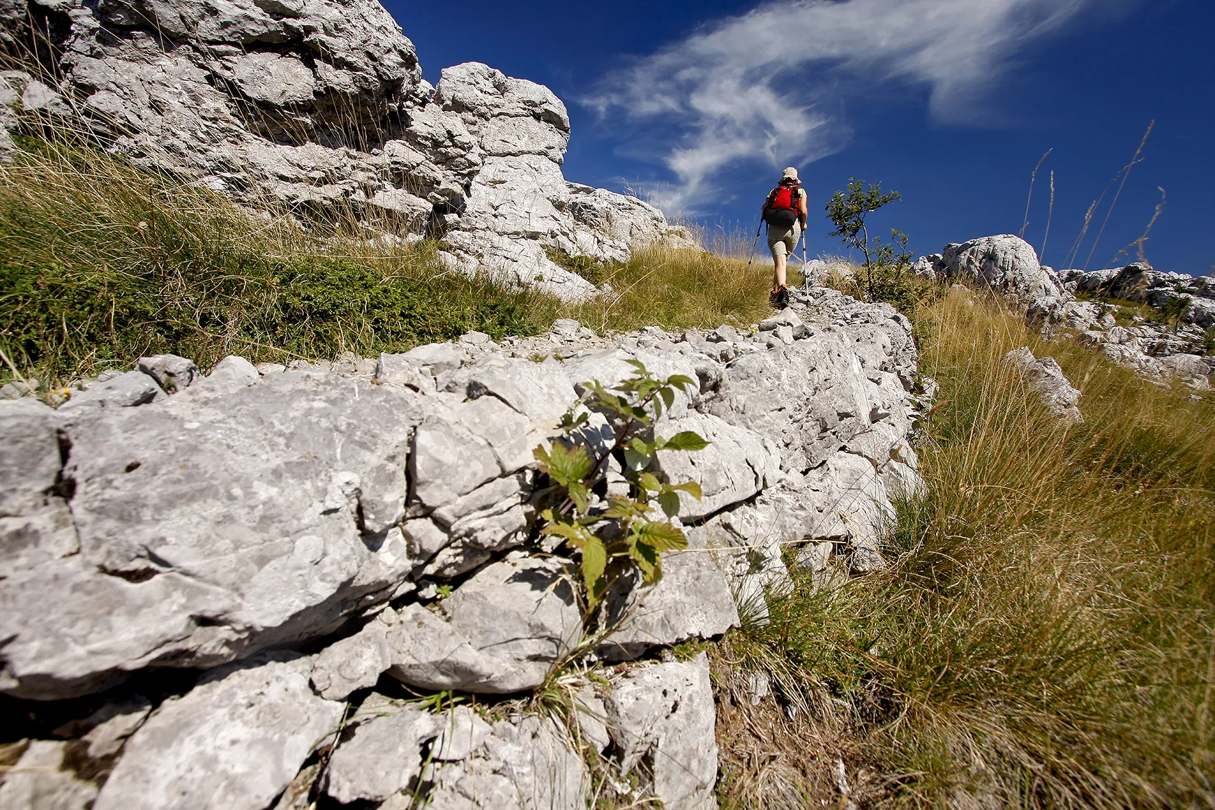 Randonnée dans les montagnes croates 