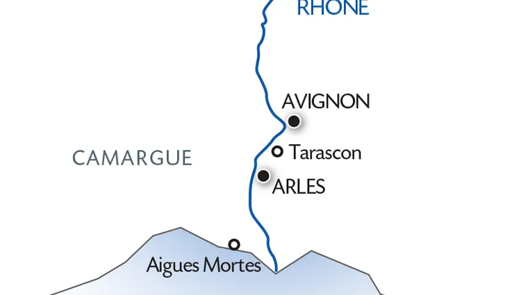 Carte Fluviale Rhône - FAN / NAF 