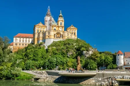 Vignette cathédrale de Melk 