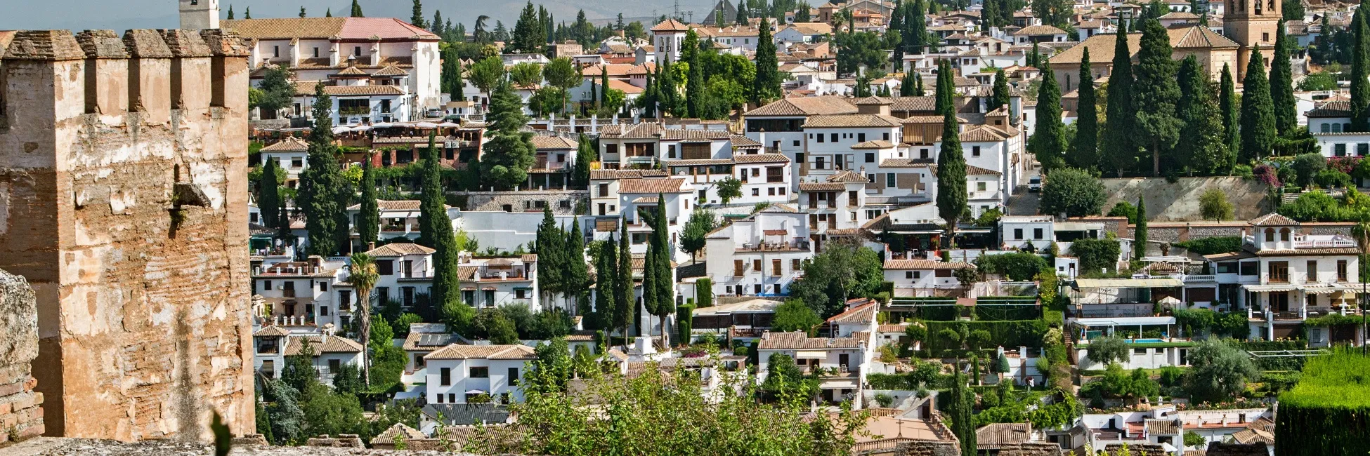 Alhambra à Grenade en Espagne