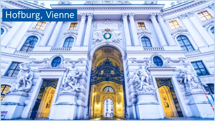 Hofburgà Vienne avec CroisiEurope