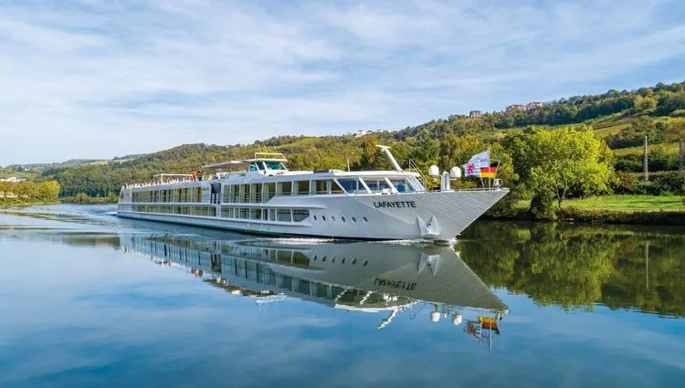 Le MS Lafayette à Wincheringen 