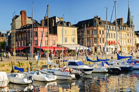 From Paris to the Côte Fleurie (port-to-port cruise)