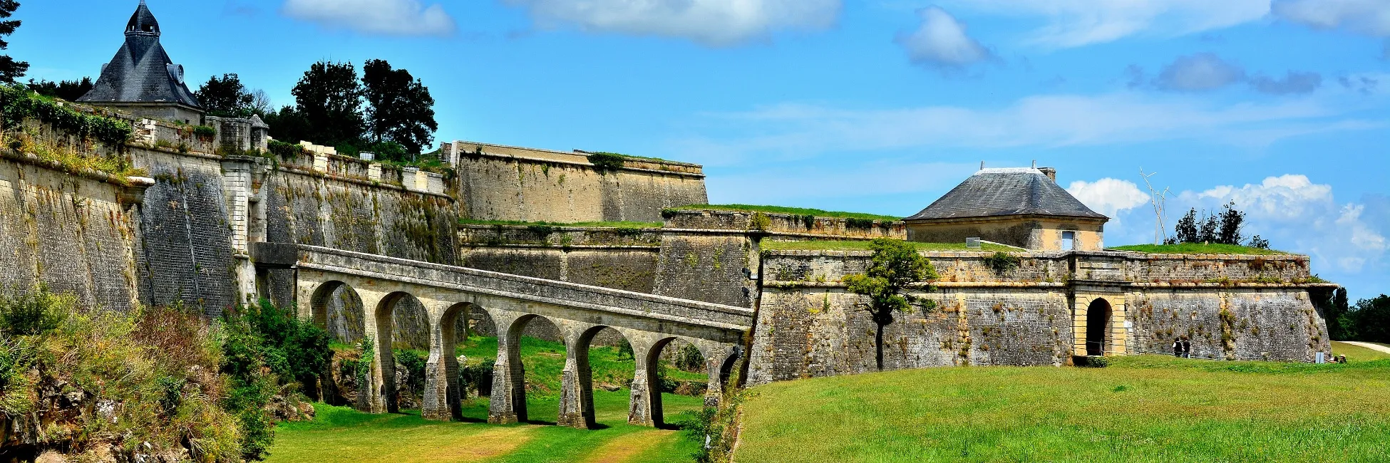 Vue sur la citadelle de Blaye 