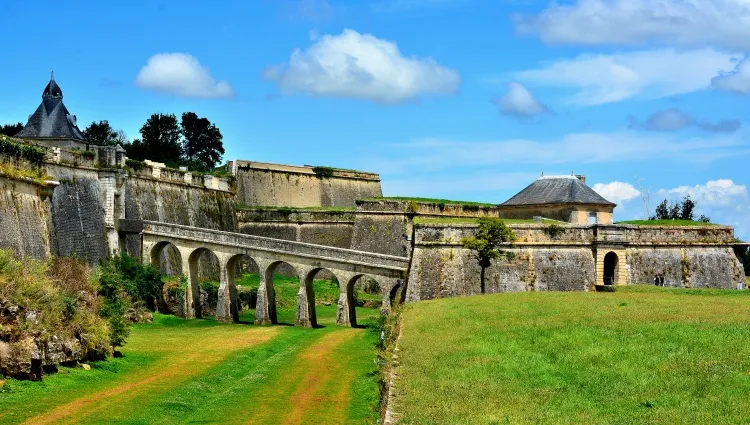 Vue sur la citadelle de Blaye 