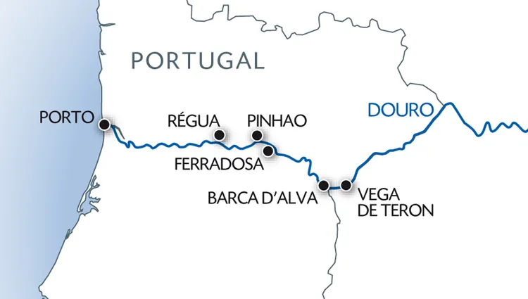 Carte Fluviale Douro - POP 