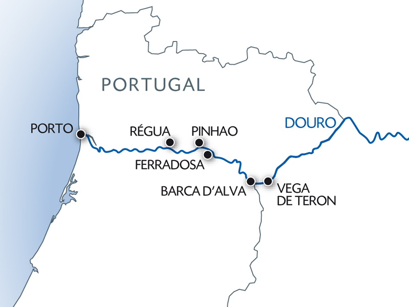 Carte Fluviale Douro - POP 