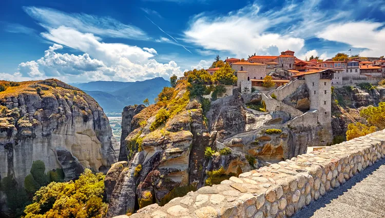 Les roches de Kalambaka en Grèce 