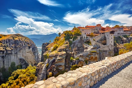 Les roches de Kalambaka en Grèce 