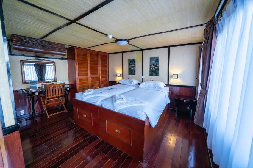 Cabin of the RV Indochine