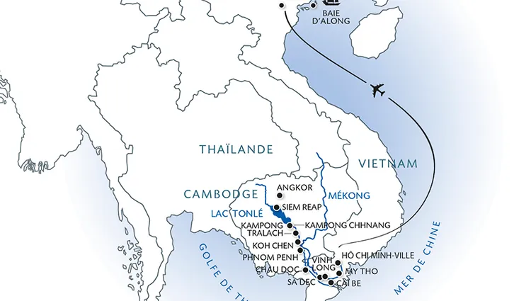 Carte Lointaine Mekong - 16H