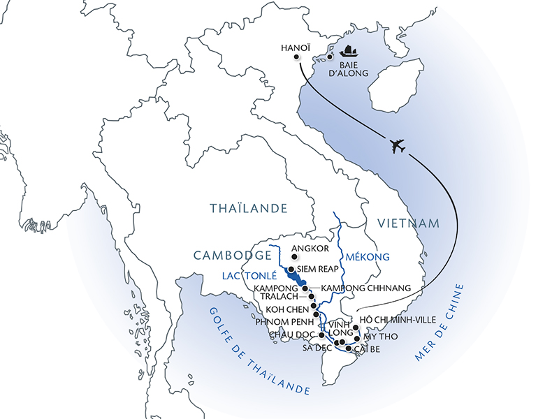 Carte Lointaine Mekong - 16H