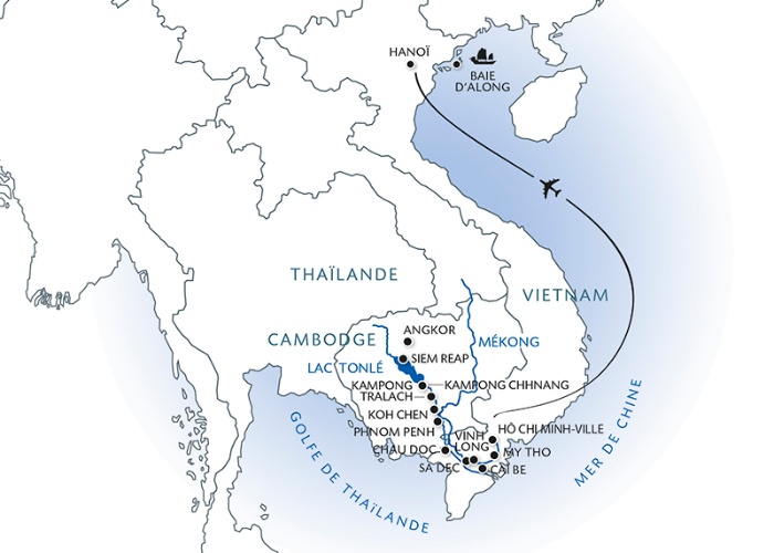 Croisière Du delta du Mékong aux temples d'Angkor + extension Hanoï et Baie d'Along - 19