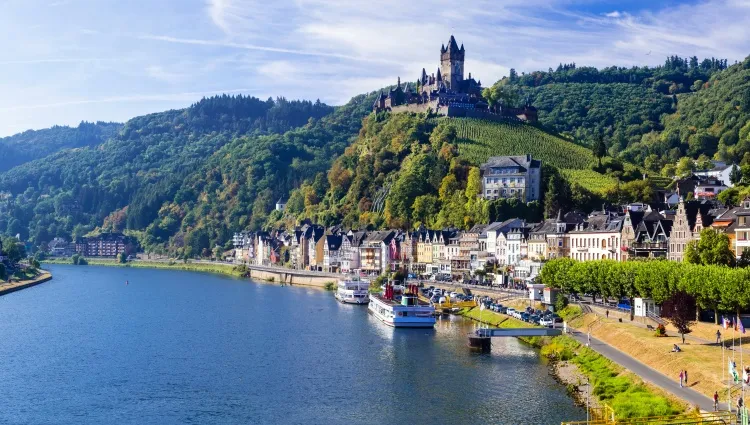 Vue panoramique sur la ville de Cochem