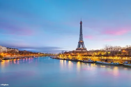 Seine, Paris de nuit 