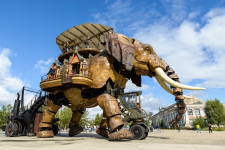 L'éléphant, de l'île aux machines de Nantes 