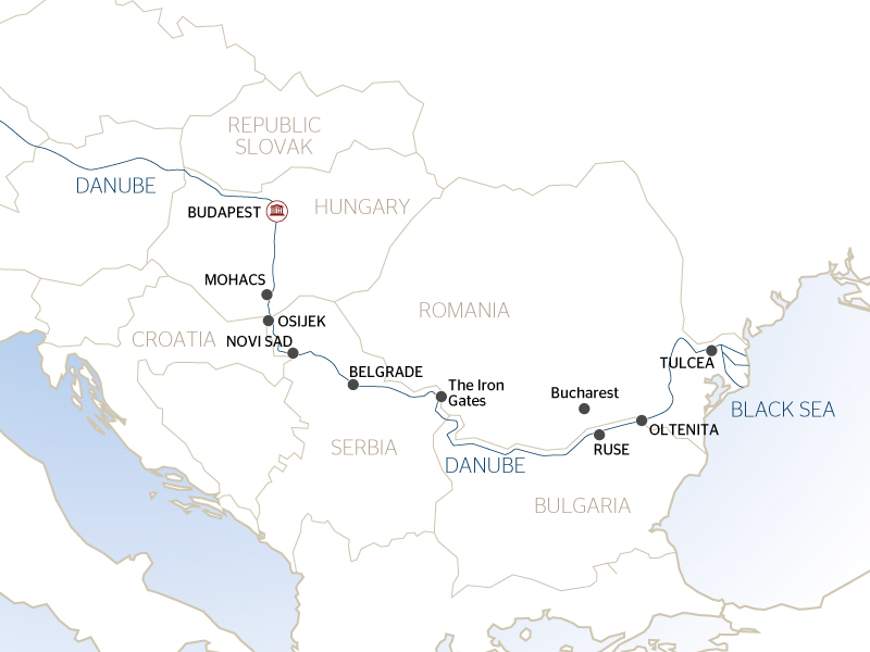 Danube And Black Sea Cruise The Danube Delta CroisiEurope Cruises