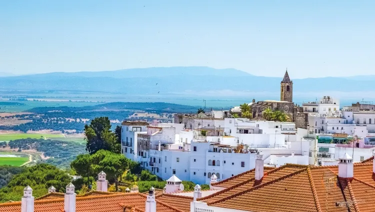 Vue sur Vejer de la Frontera 