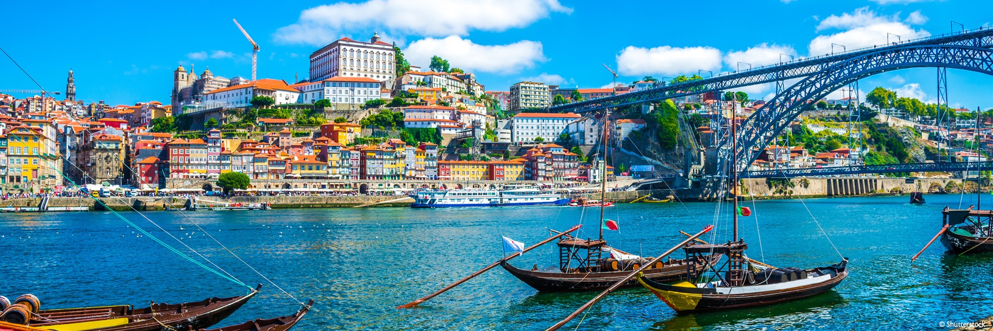 Discover Lisbon, Porto and the Douro Valley (port-to-port cruise)