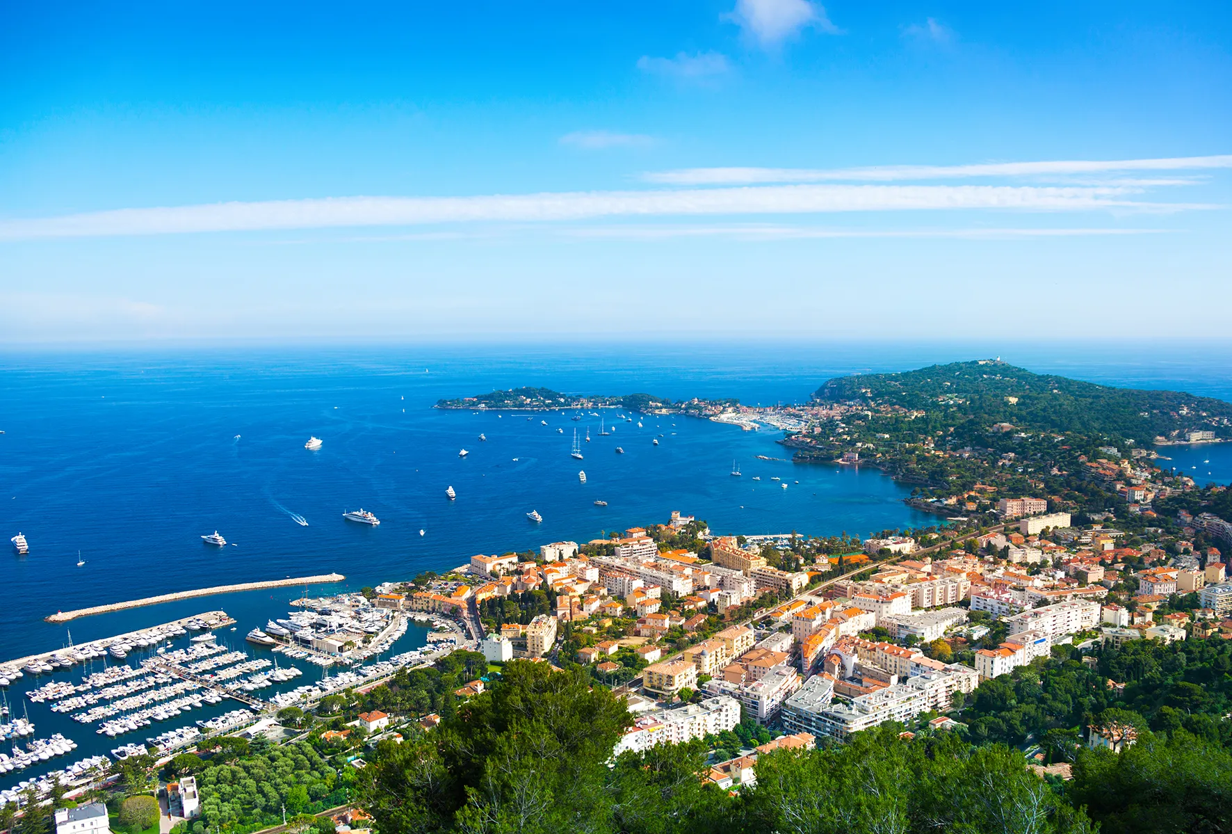 Point de vue sur Nice 