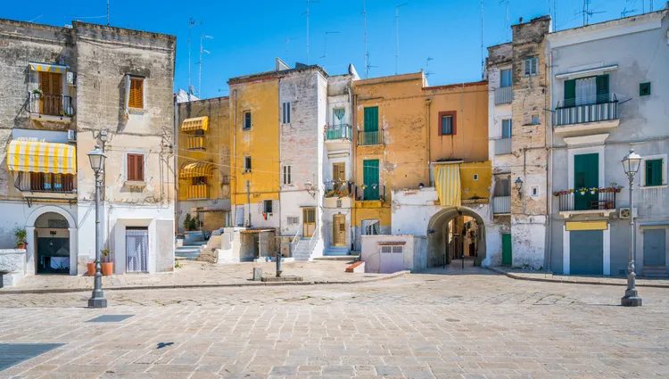 Le cœur historique des pouilles à Bari 