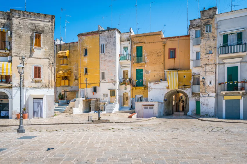 Le cœur historique des pouilles à Bari 