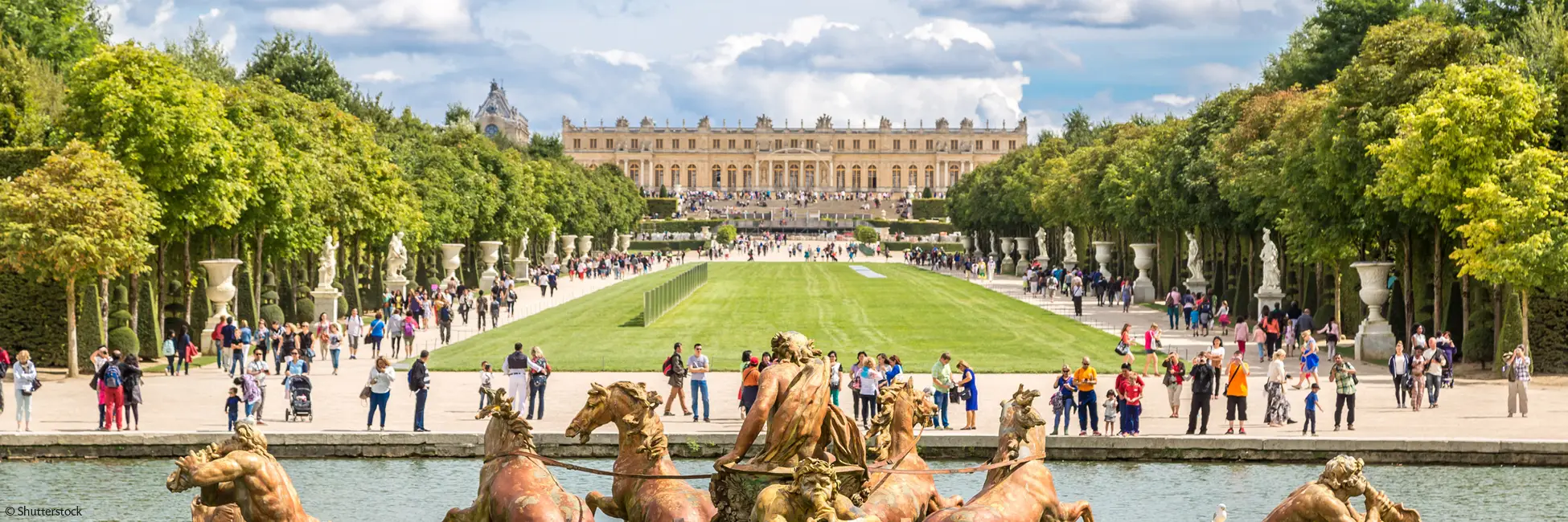 Slider parc de Versailles à Paris 