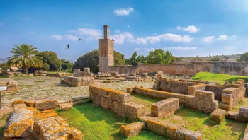 Site nécropole de Chellah à Rabat 