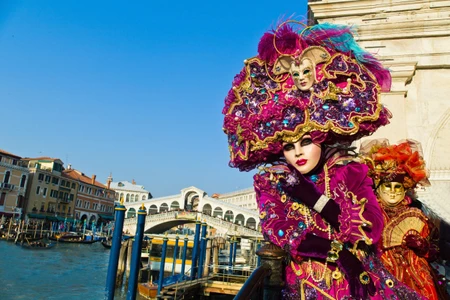 Le traditionnel carnaval de Venise 
