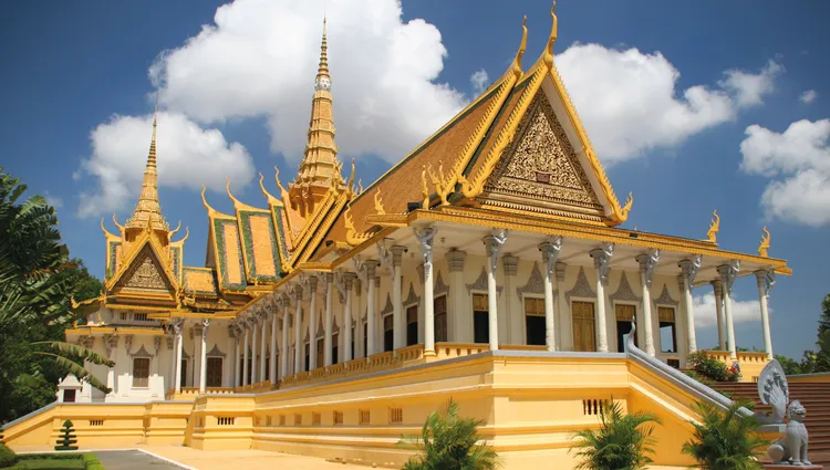 Le palais royal de Phnom Pench 