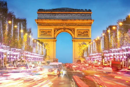 Slider Champs Elysées de nuit