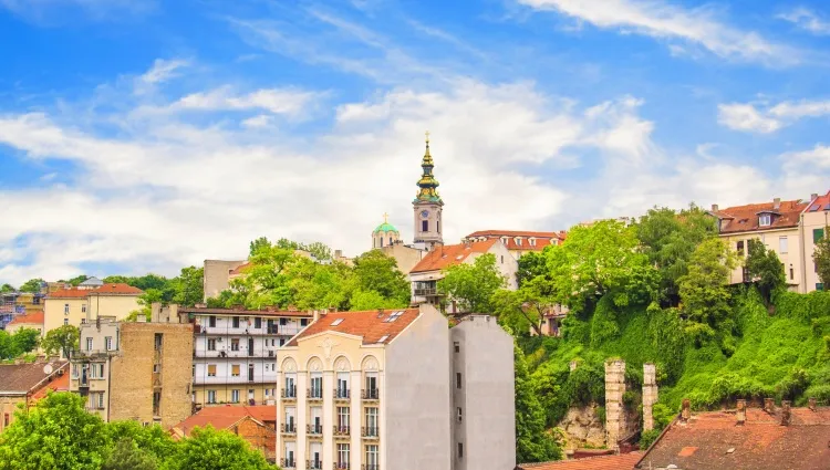 La jolie ville de Belgrade 