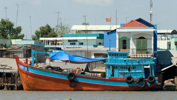 Bateau de la ville de My Tho 