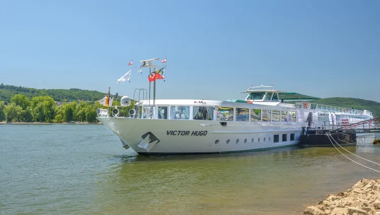 Le MS Victor Hugo à quai