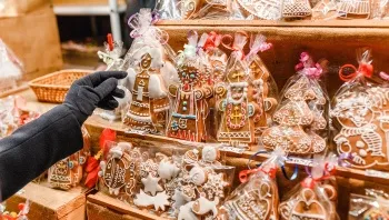 Pains d'épices du marché de noël de Prague 