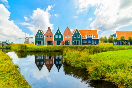 Charmantes maisons de Volendam 