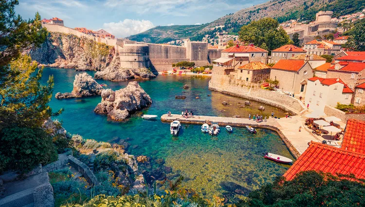 Petit port de Dubrovnik 