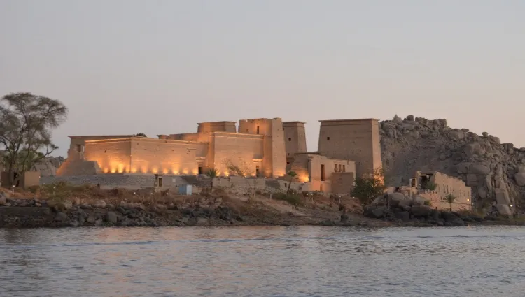 Temple Philae de nuit 