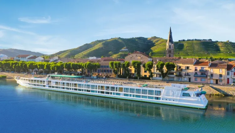 Le MS Camargue à Tain l'Hermitage 