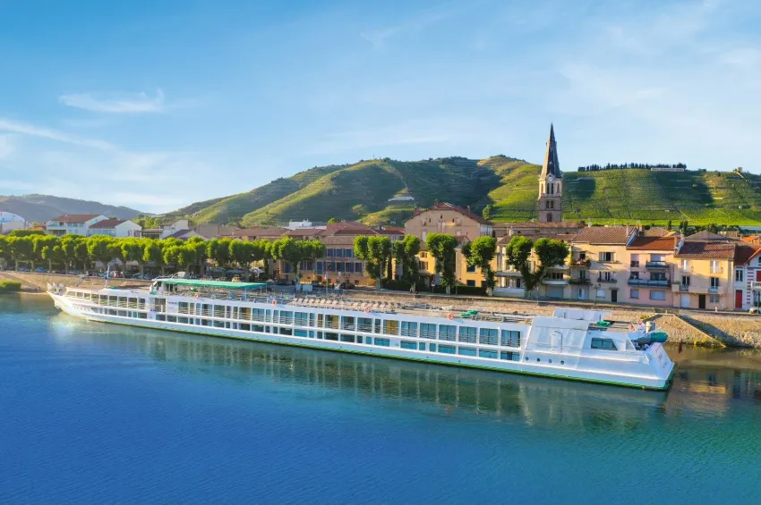 Le MS Camargue à Tain l'Hermitage 