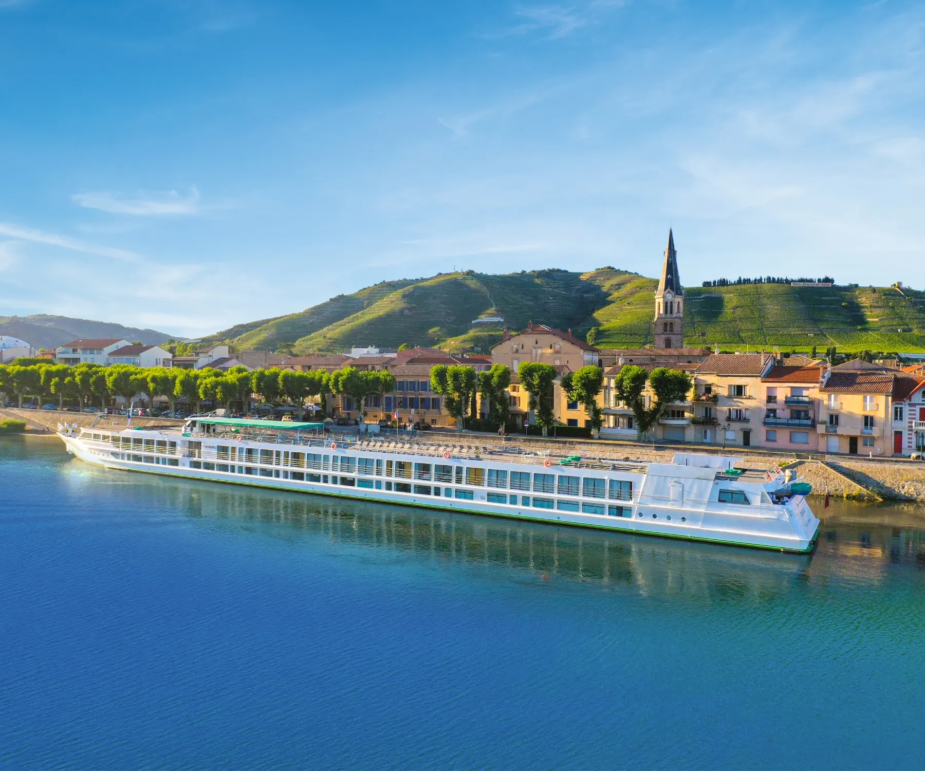 Le MS Camargue à Tain l'Hermitage 