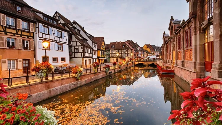 Rhin traversant Colmar 