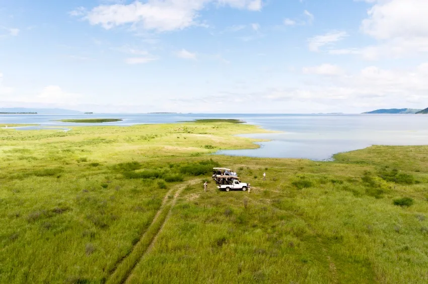 Lac kariba en Afrique Australe