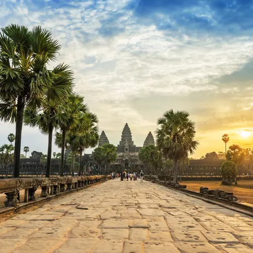 Le grand temple de Angkor wat 