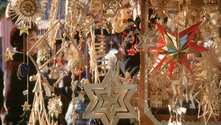 Décorations du marché de noël de Strasbourg 