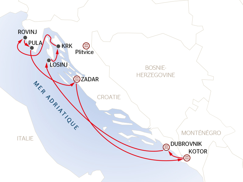 Splendeurs du Nord de l'Adriatique (formule port//port) - 10