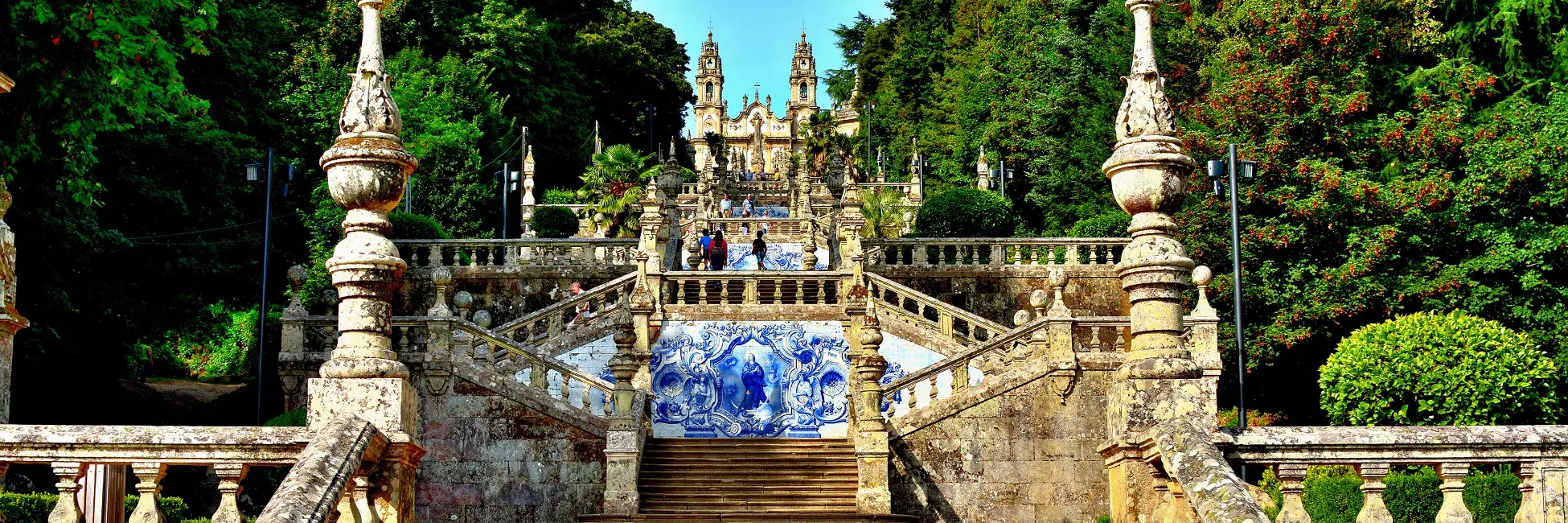 Escaliers du sanctuaire de Lamego 