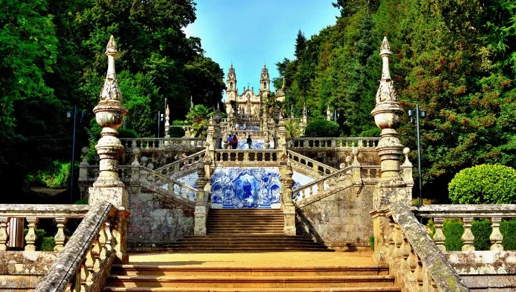 Escaliers du sanctuaire de Lamego 