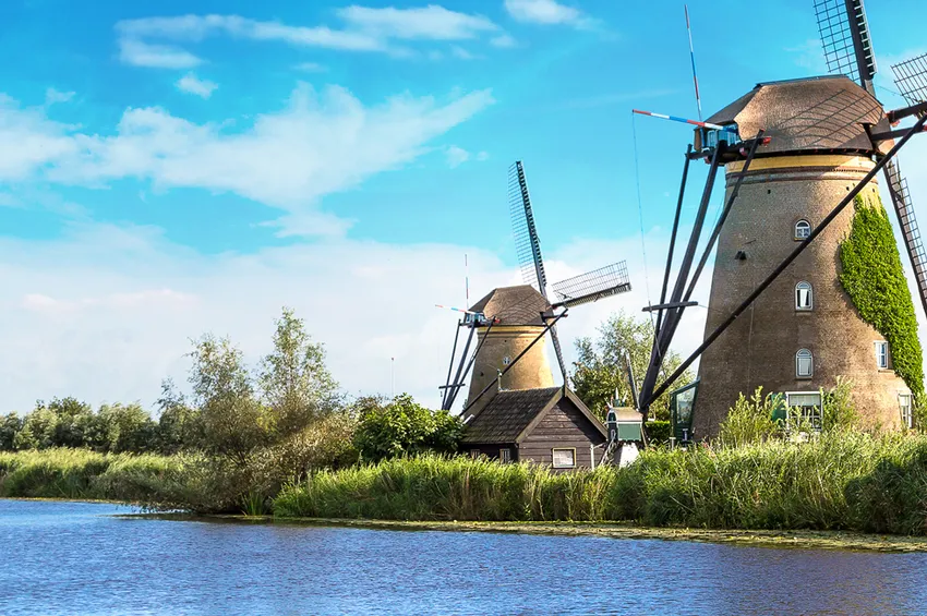 Slider moulins de Kinderdijk 