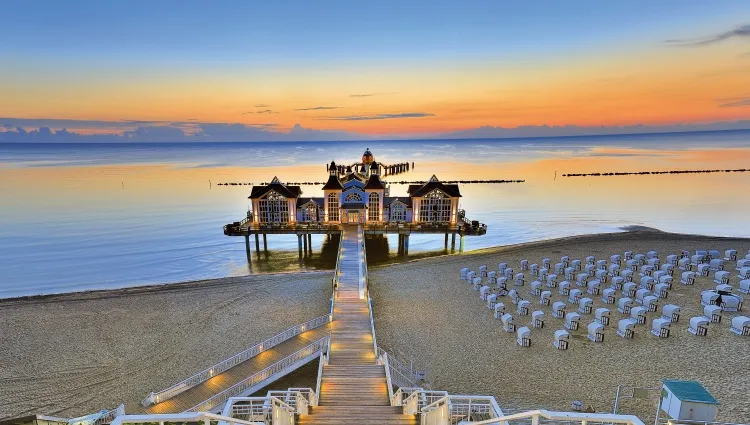 L'île côtière de Usedom 